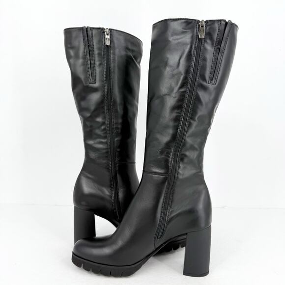 La Canadienne Womens Miles Knee High Boots US 8.5 M Black Leather NWOB - Picture 7 of 12